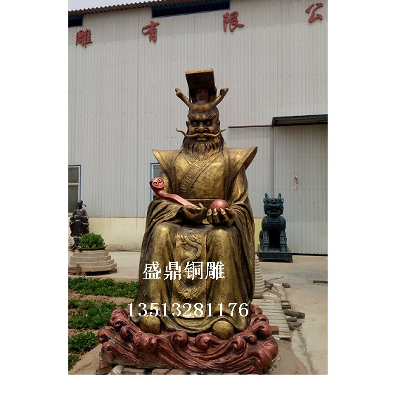 龙王像_龙王中国古代神话传说_盛鼎龙王雕塑厂